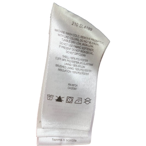 COLUMBIA PufferJacker Titanium Interchange Red Omni Shield Size M Red Jacket L8 - Picture 9 of 10